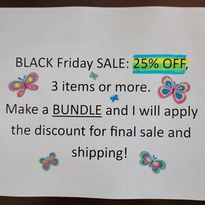 Black Friday Sale - BUNDLE